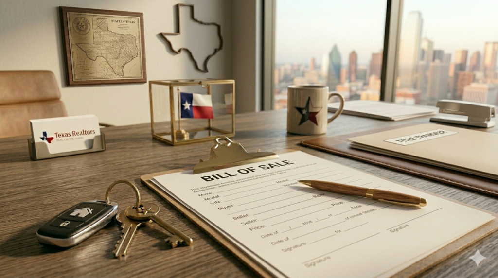 texas bill of sale