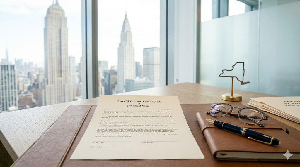 New York Last Will and Testament